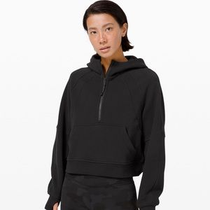 lululemon scuba oversized half zip hoodie xs/s